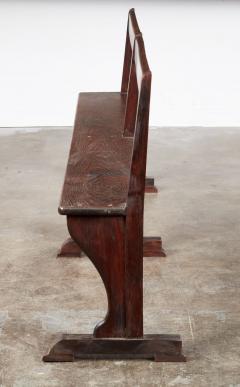 Narrow Oak Hall Bench - 4544732