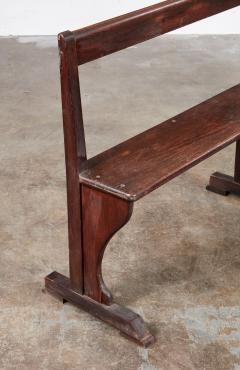 Narrow Oak Hall Bench - 4544734