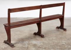 Narrow Oak Hall Bench - 4544737