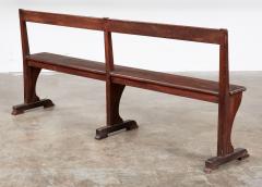 Narrow Oak Hall Bench - 4544739