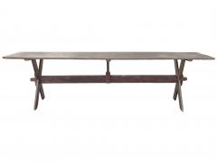 Narrow Sawbuck Table - 4406790