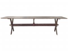 Narrow Sawbuck Table - 4462139