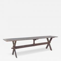 Narrow Sawbuck Table - 4463828