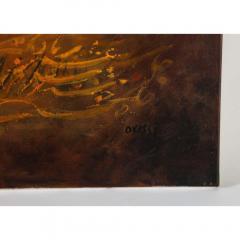 Nasser Ovissi Iranian Born 1934 Koi Fish Oil on Canvas Painting - 1264672