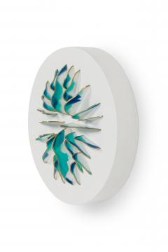 Natale Adgnot Mixed Media Wall Sculpture Titled Mumyoi Lamellae  - 4514771