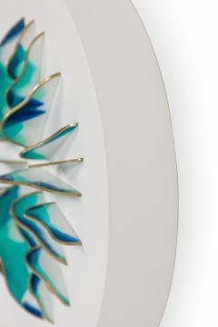 Natale Adgnot Mixed Media Wall Sculpture Titled Mumyoi Lamellae  - 4514776