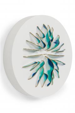 Natale Adgnot Mixed Media Wall Sculpture Titled Mumyoi Lamellae  - 4528777