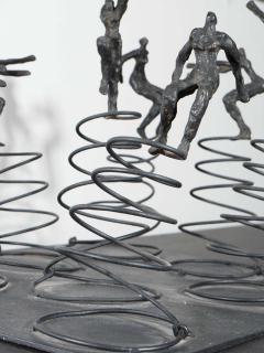 Nathalie Decoster Nathalie Decoster Brain Storming Bronze Sculpture - 696654