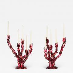 Nathalie Ziegler Pasqua Pink Candleholders - 2263891