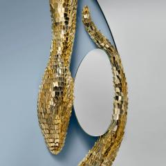 Nathalie Ziegler Pasqua SNAKE MIRROR GOLD - 3181227