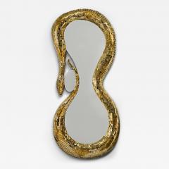 Nathalie Ziegler Pasqua SNAKE MIRROR GOLD - 3183087