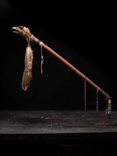 Native American Ceremonial Eagle staff - 4266493