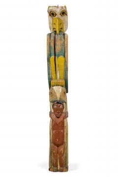 Native American Northwest Totem Pole - 4321548