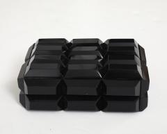 Natural Black Buffalo Horn Box - 4293242