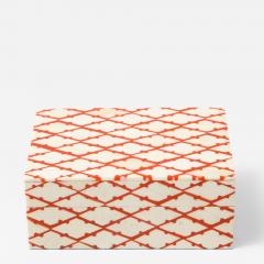 Natural Bone Coral Trellis Box 5x7 - 2234582