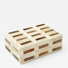 Natural Bone Horn Box - 2162460