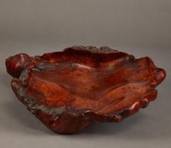 Natural Burl Wood Bowl - 3941383