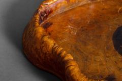 Natural Burl Wood Tray - 3837163