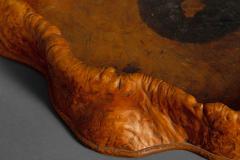 Natural Burl Wood Tray - 3837164