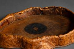 Natural Burl Wood Tray - 3837165