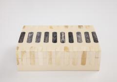 Natural Grey Oblong Inlay Box - 2740814