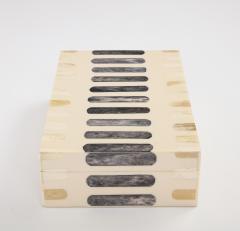 Natural Grey Oblong Inlay Box - 2740817