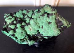 Natural Malachite Rock on Display Stand as a Scholar Stone - 2799780