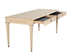Natural Oak Writing Desk Louis XVI Inspired - 4420626