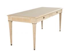 Natural Oak Writing Desk Louis XVI Inspired - 4420631