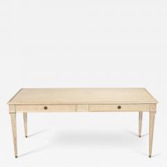 Natural Oak Writing Desk Louis XVI Inspired - 4420706