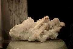 Natural Rock Crystal Quartz Cluster - 1899743