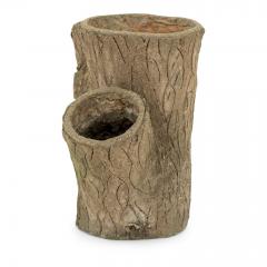 Natural Shaped Faux Bois Planter - 2408543