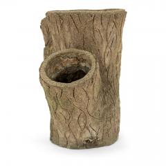 Natural Shaped Faux Bois Planter - 2408544