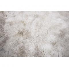 Natural Sheep Hair Rug - 3408902