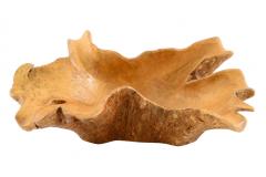Natural Tree Trunk Decorative Bowl - 4197653
