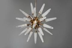 Natural White Quartz Sputnik Iconic Pendant Lamp - 1371957