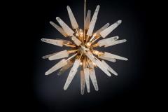 Natural White Quartz Sputnik Iconic Pendant Lamp - 1371960
