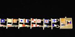 Nautical Flag Motif Bracelet - 339583