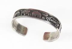 Navajo Dine story bracelet - 2618905