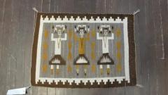 Navajo Three Figure Yei Rug Free Shipping - 3967462