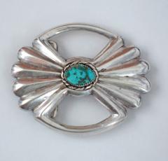 Navajo belt buckle - 1321626