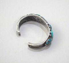 Navajo style multi stone bracelet by Jock Fabour - 2618944