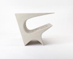 Neal Aronowitz Star Axis Side Table in Polished Concrete by Neal Aronowitz - 2511082