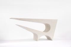 Neal Aronowitz Star Axis Side Table in Polished Concrete by Neal Aronowitz - 2684983