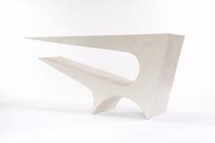 Neal Aronowitz Star Axis Side Table in Polished Concrete by Neal Aronowitz - 2684987