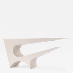 Neal Aronowitz Star Axis Side Table in Polished Concrete by Neal Aronowitz - 2687003