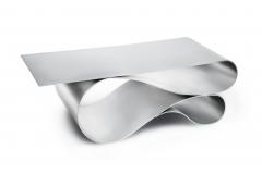 Neal Aronowitz Whorl Coffee Table in Powder Coated Aluminum by Neal Aronowitz - 2087221