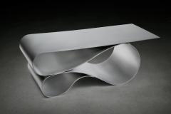 Neal Aronowitz Whorl Coffee Table in Powder Coated Aluminum by Neal Aronowitz - 2087224