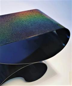 Neal Aronowitz Whorl Console In Iridescent Black Aluminum - 3214234