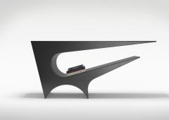 Neal Aronowitz r Axis Console in Black Matte Aluminum by Neal Aronowitz - 2683136